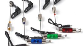 Lot 4 Illuminated Swingers Hangers Indicators Carp for Fishing Bite Alarm