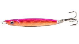 Yoshikawa Casting Jig Metal Bait Lure Saltwater Freshwater Bass Fishing Lure 1/4oz,1/2oz Treble Hooks Multi-color
