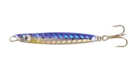 Yoshikawa Casting Jig Metal Bait Lure Saltwater Freshwater Bass Fishing Lure 1/4oz,1/2oz Treble Hooks Multi-color