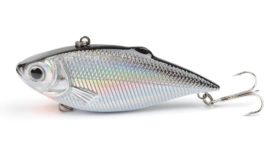 Yoshikawa Fishing Lure Crankbaits Rattlin Bait VIB Lipless Sinking Bass Perch 60mm 7g Black Silver