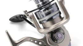 Yoshikawa Saltwater Fishing Spinning Reel 11 Ball Bearings High Speed YG4000 Gray
