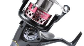 Yoshikawa Bass Fishing Spinning Reel Baitrunner Aluminum Spool 5.1:1 11 Ball Bearings CB3000