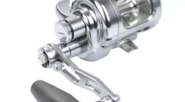 Yoshikawa Saltwater Trolling Reel Carbon FX Lever Drag Dual Speed Stainless Steel Ball Bearings 30Lb/450yds 5.0:1/3.0:1