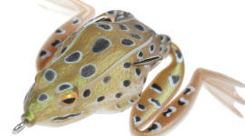 Yoshikawa Fishing Frog Hollow Body Soft Belly Topwater Surface Soft Plastic Bait 16g Twin Hooks 6/0