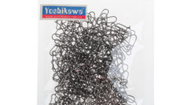 Yoshikawa Fishing Duo-lock Snap 0.6" 25lb Black (Pack of 200)