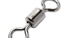Yoshikawa Saltwater Fishing Rolling Swivel Barrel Size 7 49Lb Stainless Steel(pack of 50)